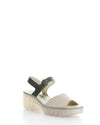 TULL503FLY 002 TAUPE/KHAKI Velcro Sandals